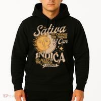 Sativa To Change The Things I Can Indica Positivity Hoodie thumb 2
