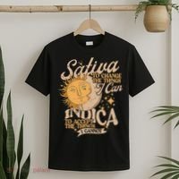 Sativa To Change The Things I Can Indica Positivity T-Shirt thumb 2
