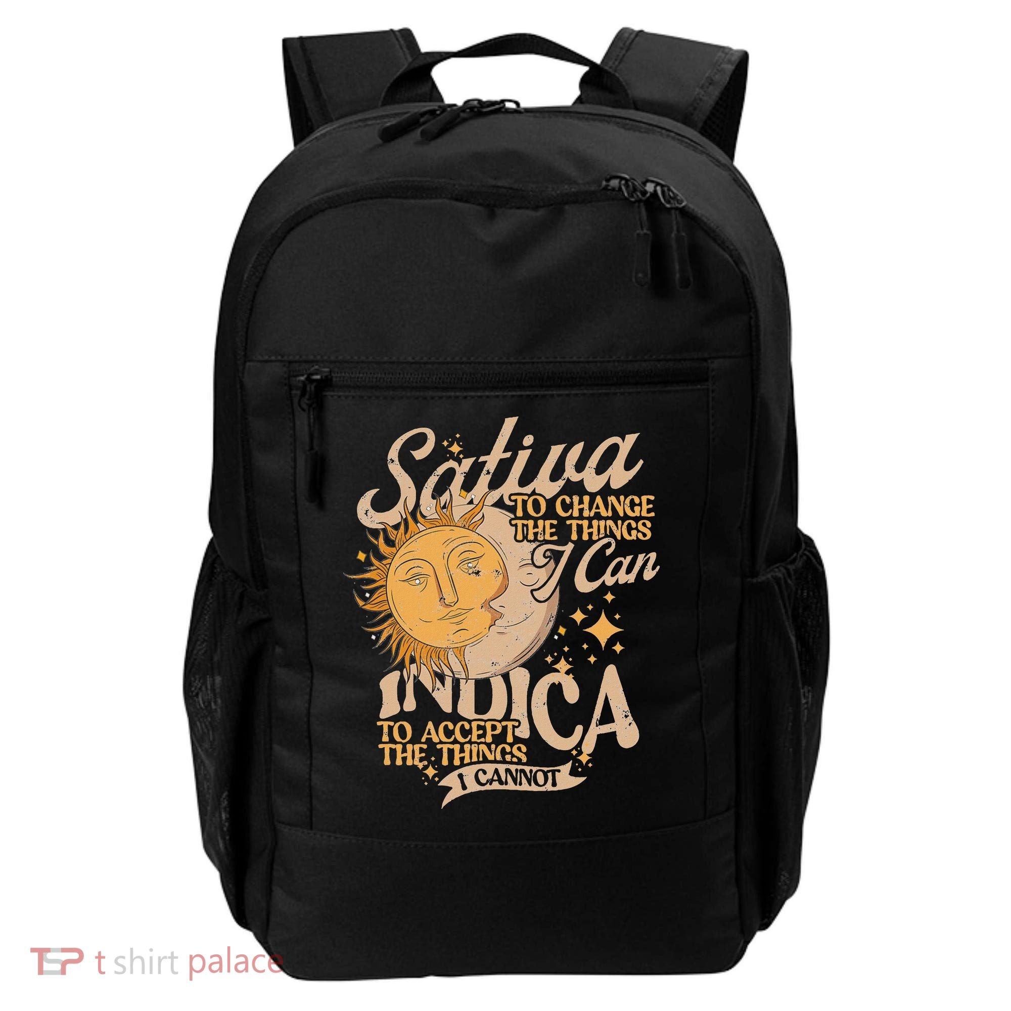 Sativa To Change The Things I Can Indica Positivity Backpack