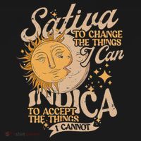 Sativa To Change The Things I Can Indica Positivity Bucket Hat thumb 4