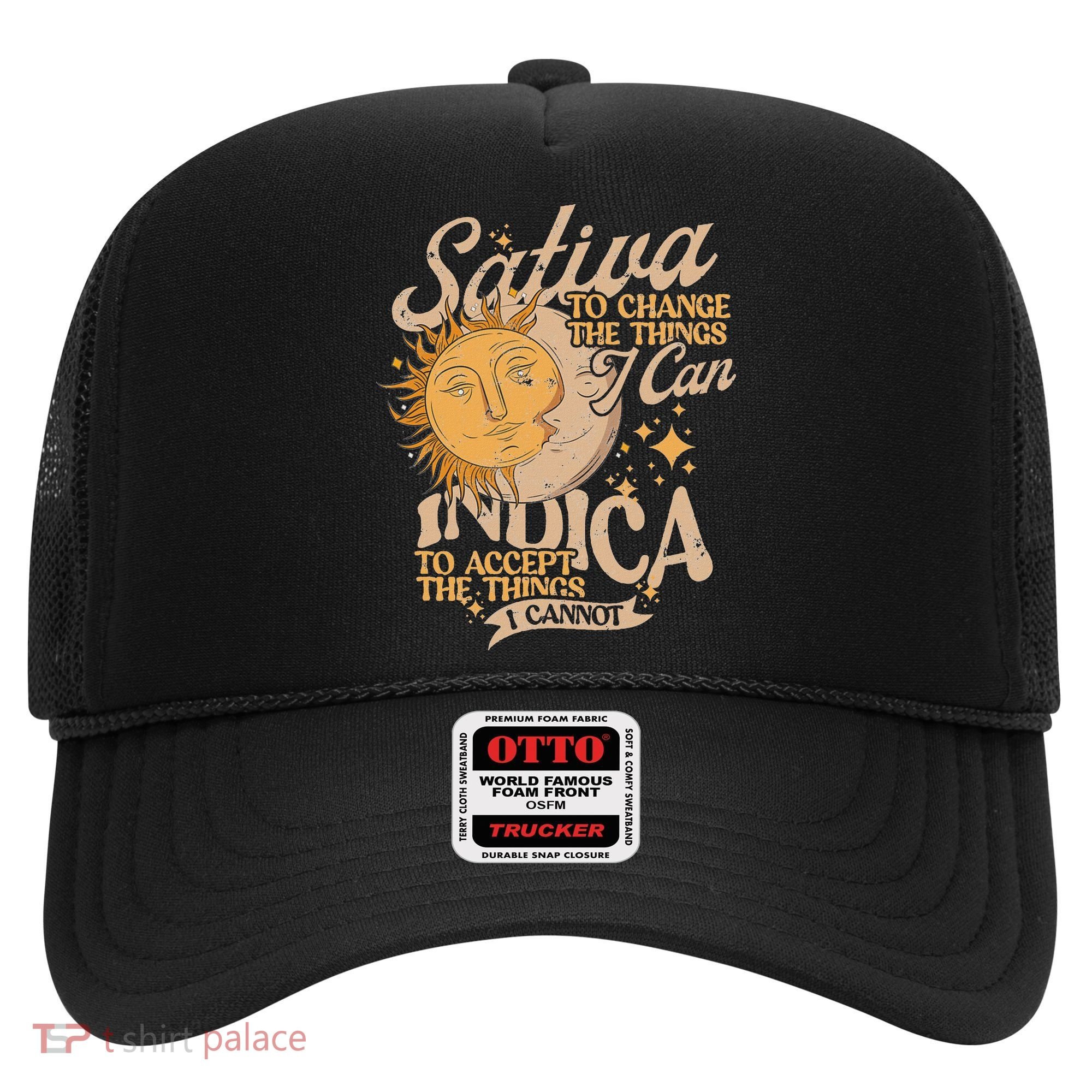 Sativa To Change The Things I Can Indica Positivity Hat