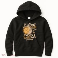 Sativa To Change The Things I Can Indica Positivity Kids Hoodie thumb 0