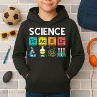 Science Teacher Chemistry Biology Physics Teacher Student Kids Hoodie thumb 2