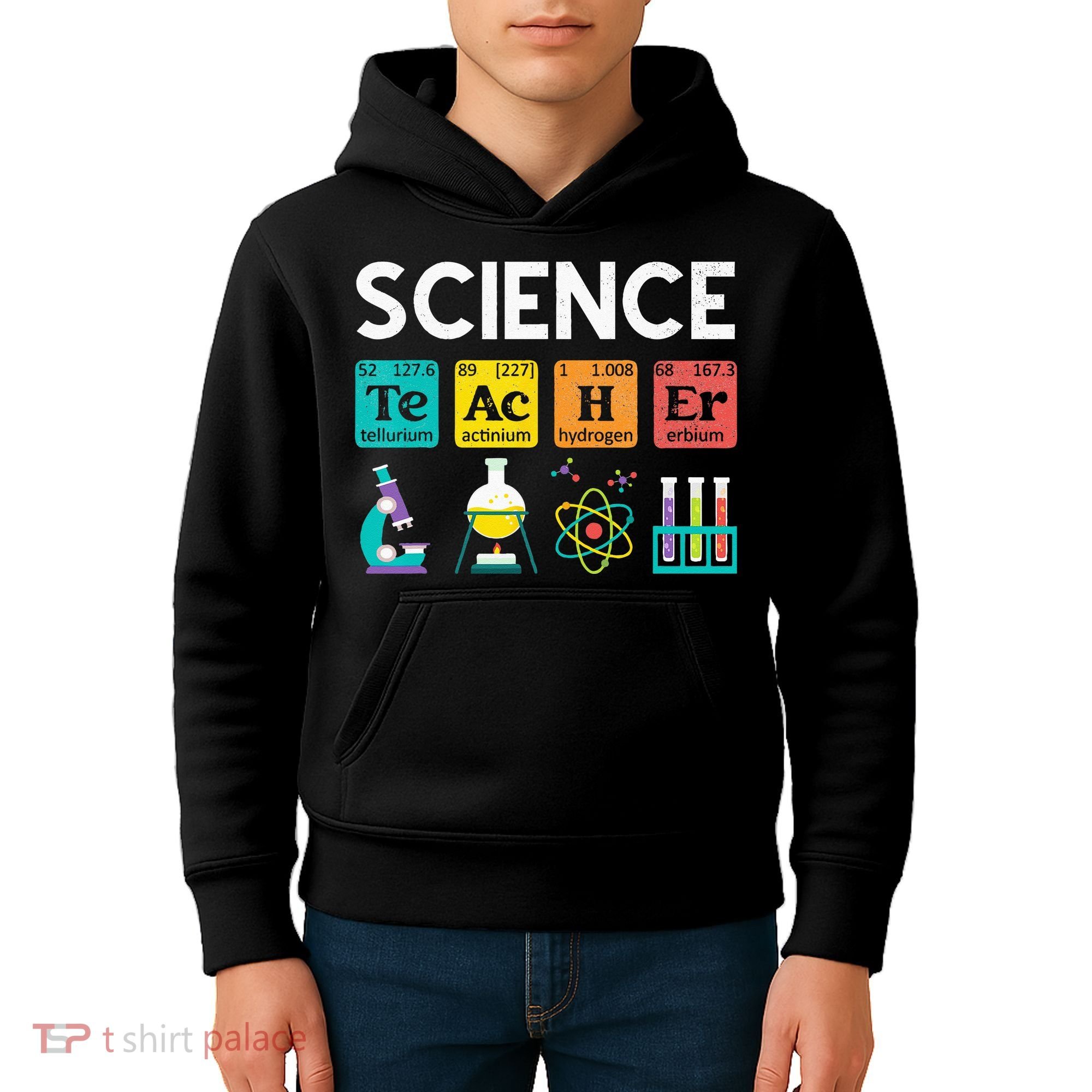 Science Teacher Chemistry Biology Physics Teacher Student Kids Hoodie