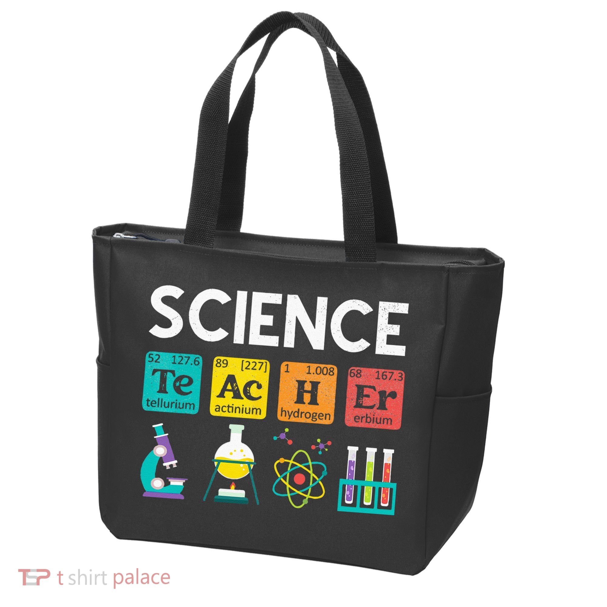 Science Teacher Chemistry Biology Physics Teacher Student Tote Bag