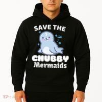 Save The Chubby Mermaids Hoodie thumb 2