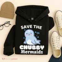 Save The Chubby Mermaids Hoodie thumb 4