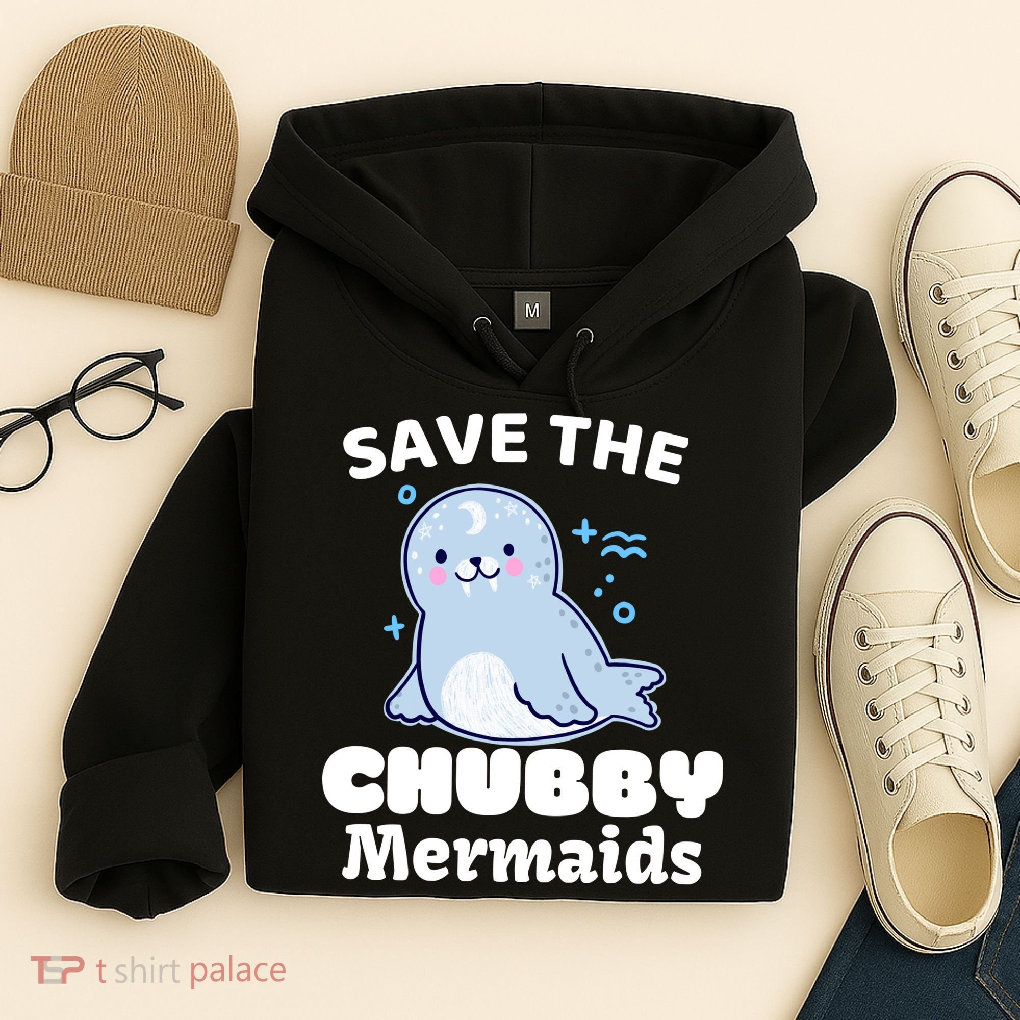 Save The Chubby Mermaids Hoodie