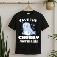 Save The Chubby Mermaids T-Shirt thumb 2