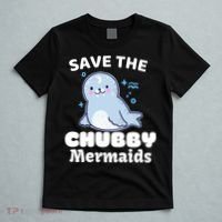 Save The Chubby Mermaids T-Shirt thumb 5