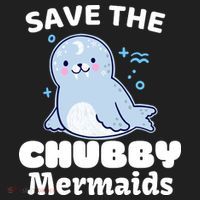 Save The Chubby Mermaids Beanie thumb 2