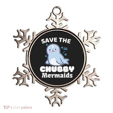 Save The Chubby Mermaids Ornament