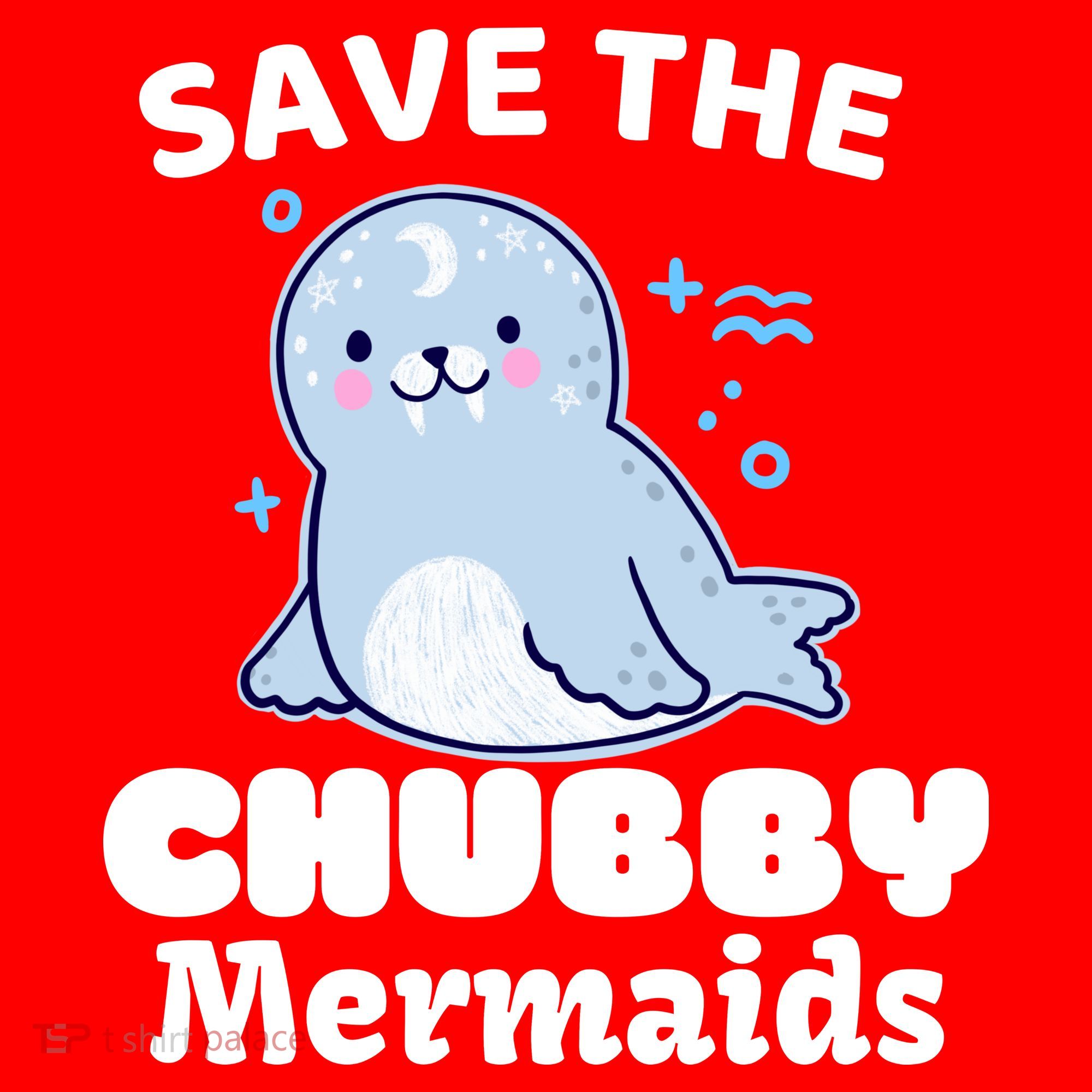 Save The Chubby Mermaids Santa Hat