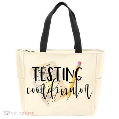 School Testing Coordinator Teacher Tee Tote Bag