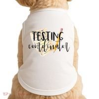 School Testing Coordinator Teacher Tee Doggie Tank thumb 0