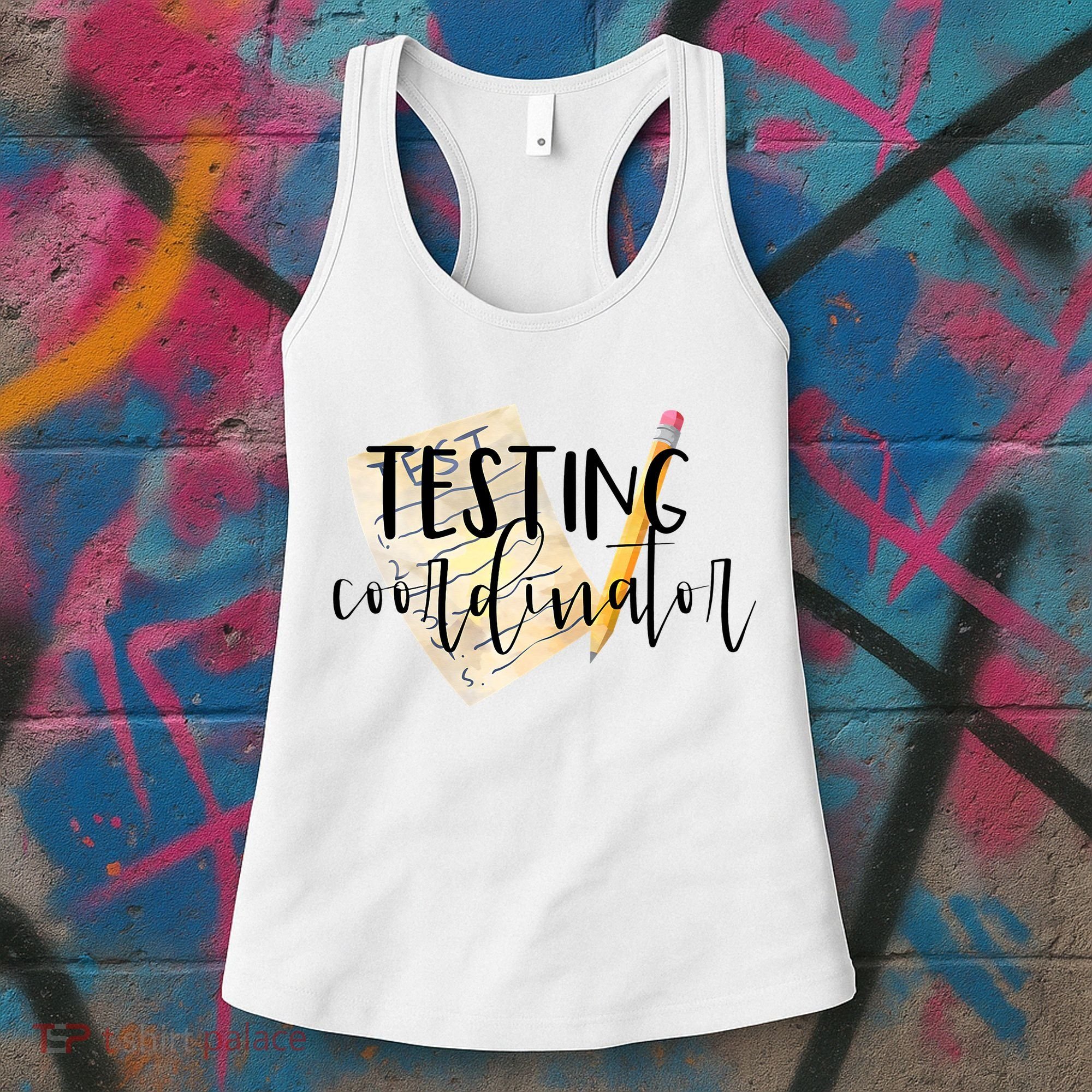 School Testing Coordinator Teacher Tee Women's Tank Top