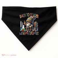 Science Teacher Chemistry Gnome Graphic Funny Back To School Gift USA-Made Doggie Bandana thumb 0