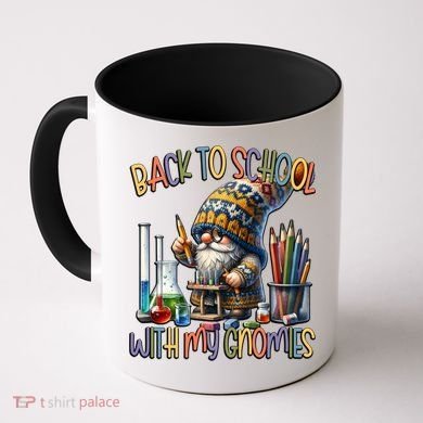 Science Teacher Chemistry Gnome Graphic Funny Back To School Gift Coffee Mug