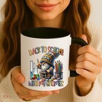 Science Teacher Chemistry Gnome Graphic Funny Back To School Gift Coffee Mug thumb 3