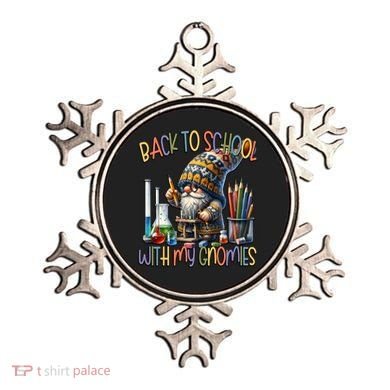 Science Teacher Chemistry Gnome Graphic Funny Back To School Gift Ornament
