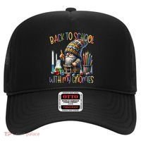 Science Teacher Chemistry Gnome Graphic Funny Back To School Gift Hat thumb 0