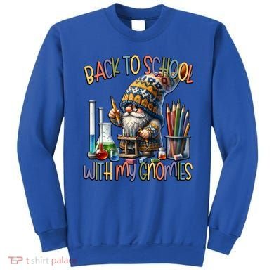 Science Teacher Chemistry Gnome Graphic Funny Back To School Gift Sweatshirt