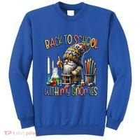 Science Teacher Chemistry Gnome Graphic Funny Back To School Gift Sweatshirt thumb 0