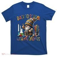 Science Teacher Chemistry Gnome Graphic Funny Back To School Gift T-Shirt thumb 0