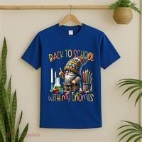 Science Teacher Chemistry Gnome Graphic Funny Back To School Gift T-Shirt thumb 2