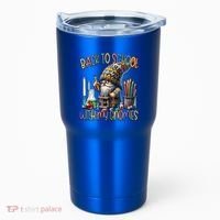 Science Teacher Chemistry Gnome Graphic Funny Back To School Gift Tumbler thumb 0