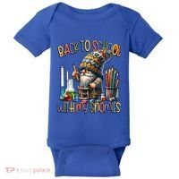 Science Teacher Chemistry Gnome Graphic Funny Back To School Gift Baby Bodysuit thumb 0