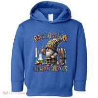 Science Teacher Chemistry Gnome Graphic Funny Back To School Gift Toddler Hoodie thumb 0