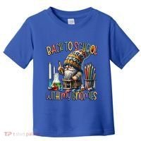 Science Teacher Chemistry Gnome Graphic Funny Back To School Gift Toddler T-Shirt thumb 0