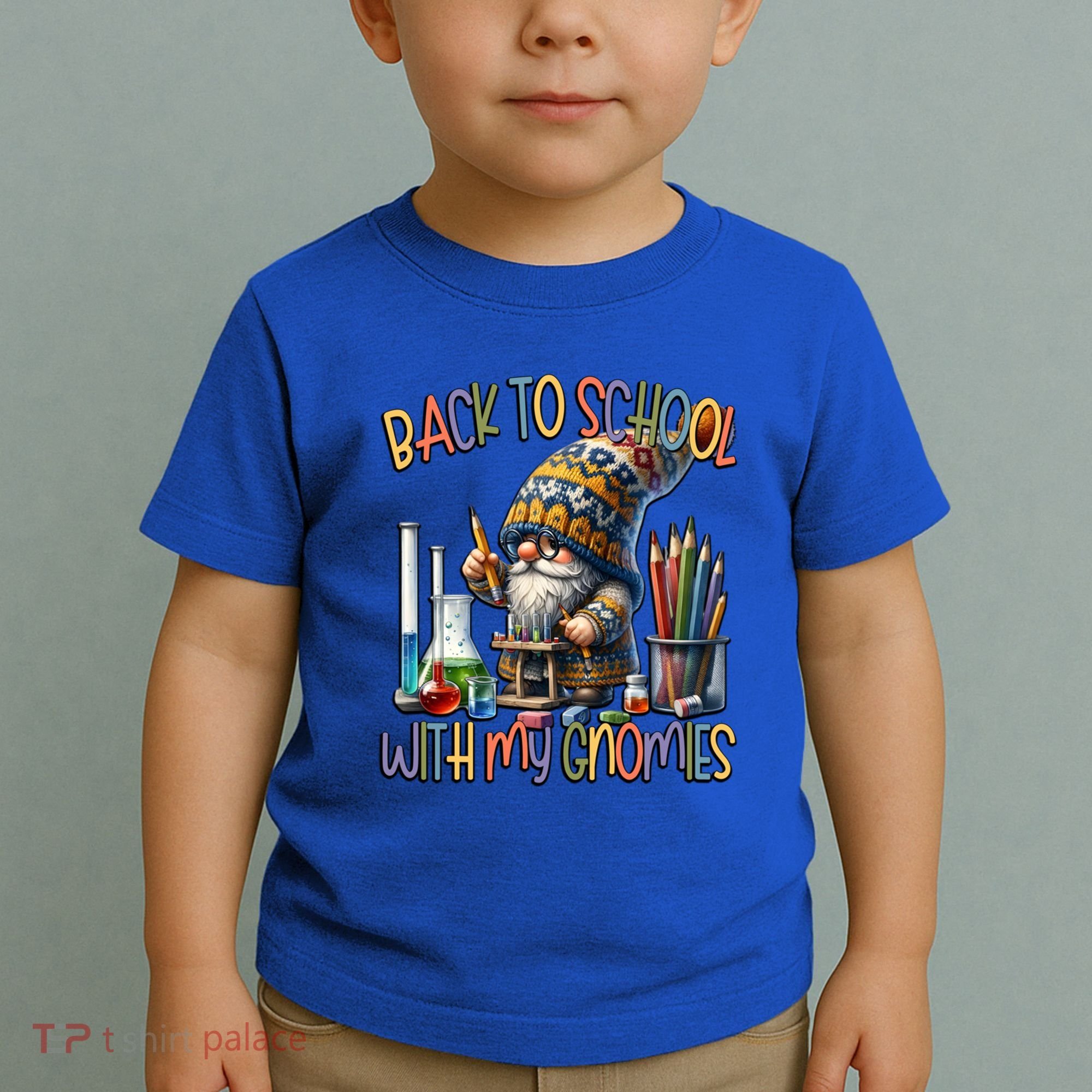 Science Teacher Chemistry Gnome Graphic Funny Back To School Gift Toddler T-Shirt