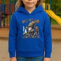 Science Teacher Chemistry Gnome Graphic Funny Back To School Gift Kids Hoodie thumb 3