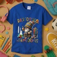 Science Teacher Chemistry Gnome Graphic Funny Back To School Gift Kids T-Shirt thumb 3