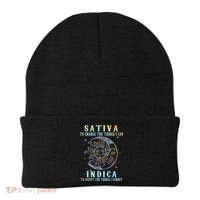 Sativa To Change The Things I Can Indica Cannabis W Beanie thumb 0