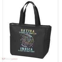 Sativa To Change The Things I Can Indica Cannabis W Tote Bag thumb 3