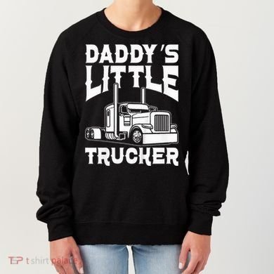 Semi Truck DaddyS Little Trucker Women's Sweatshirt