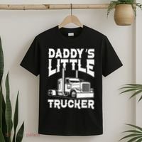 Semi Truck DaddyS Little Trucker T-Shirt thumb 2