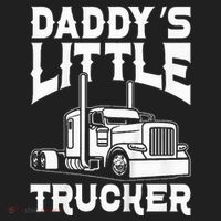 Semi Truck DaddyS Little Trucker Beanie thumb 2