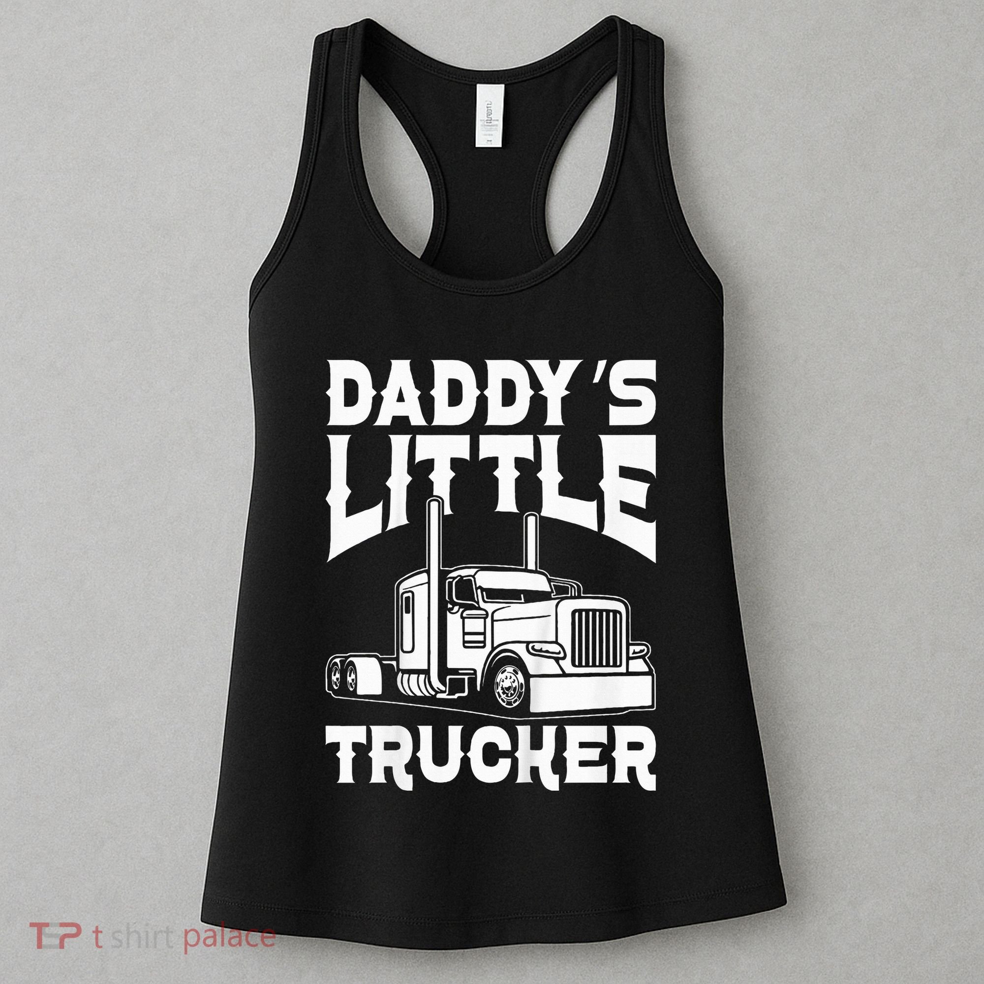 Semi Truck DaddyS Little Trucker Women's Tank Top
