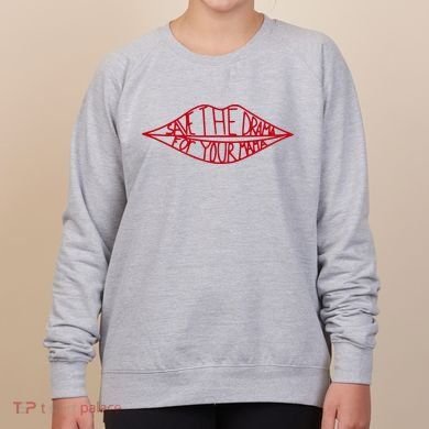 Save The Drama For Your Mama Retro 90s Women's Sweatshirt