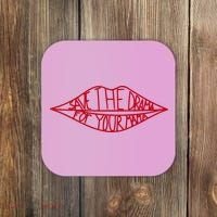 Save The Drama For Your Mama Retro 90s Coaster thumb 0