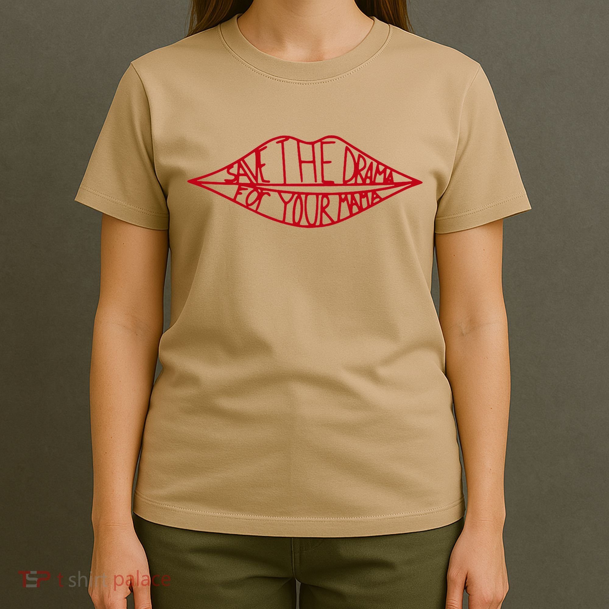 Save The Drama For Your Mama Retro 90s T-Shirt