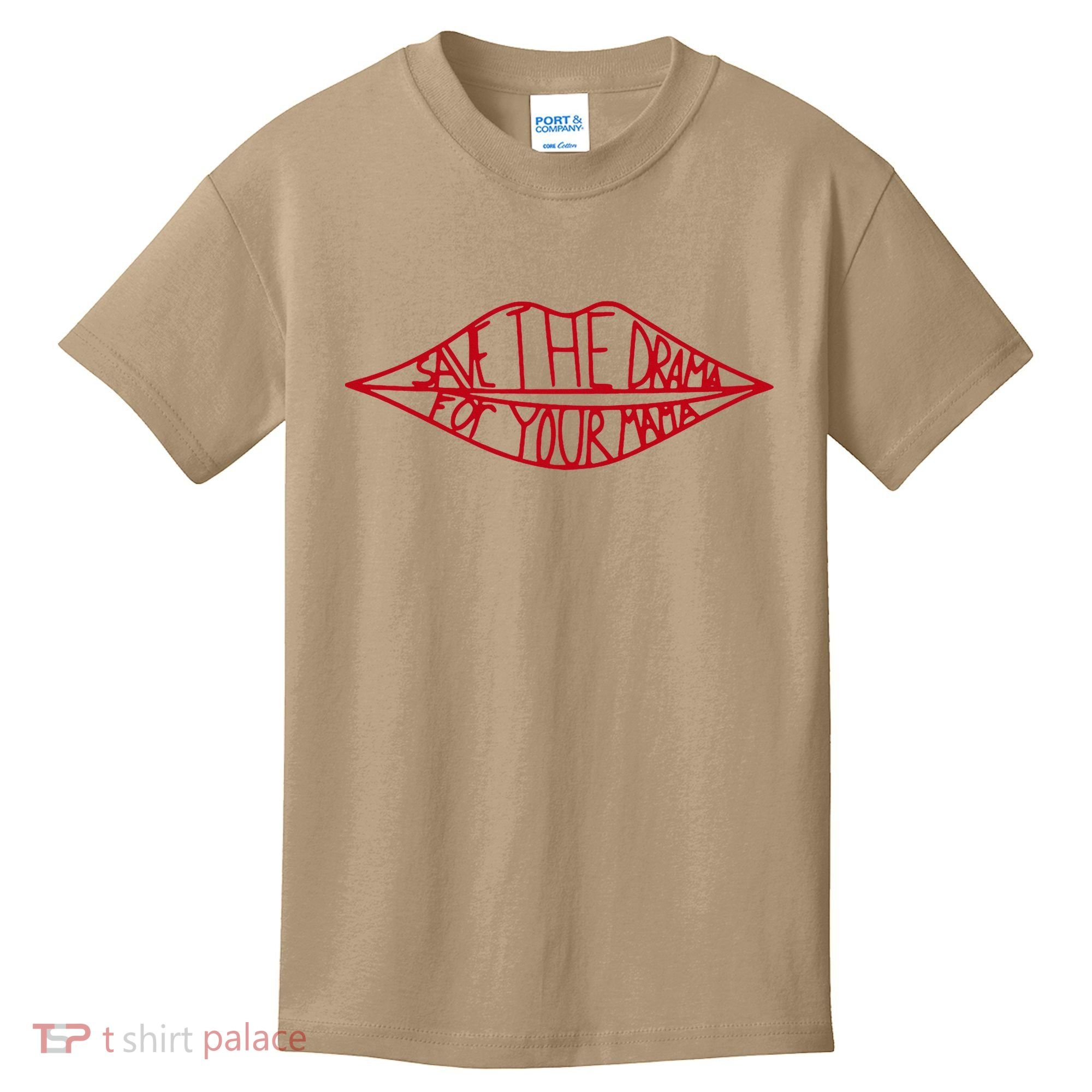 Save The Drama For Your Mama Retro 90s Kids T-Shirt