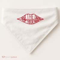 Save The Drama For Your Mama Retro 90s USA-Made Doggie Bandana thumb 0