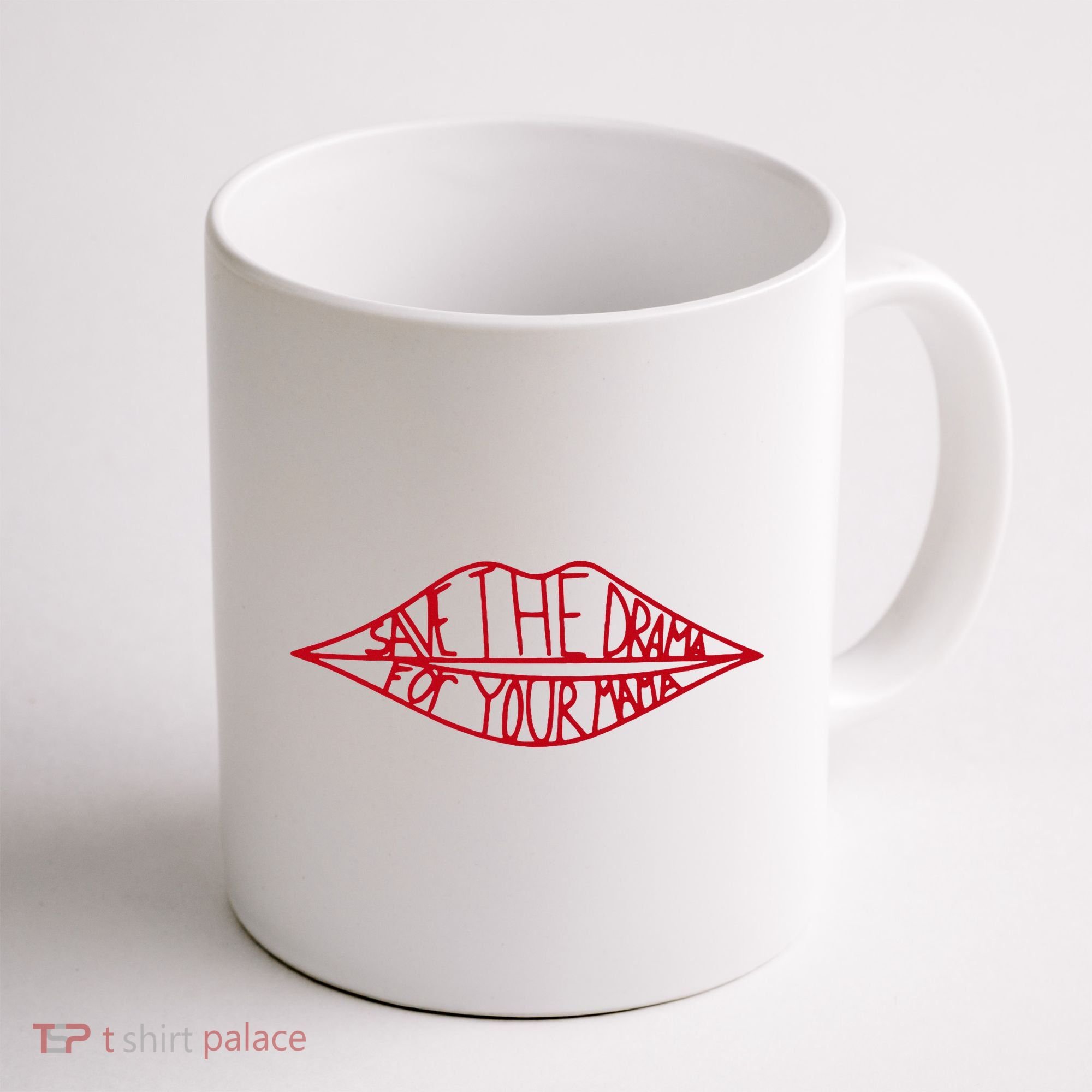 Save The Drama For Your Mama Retro 90s Coffee Mug