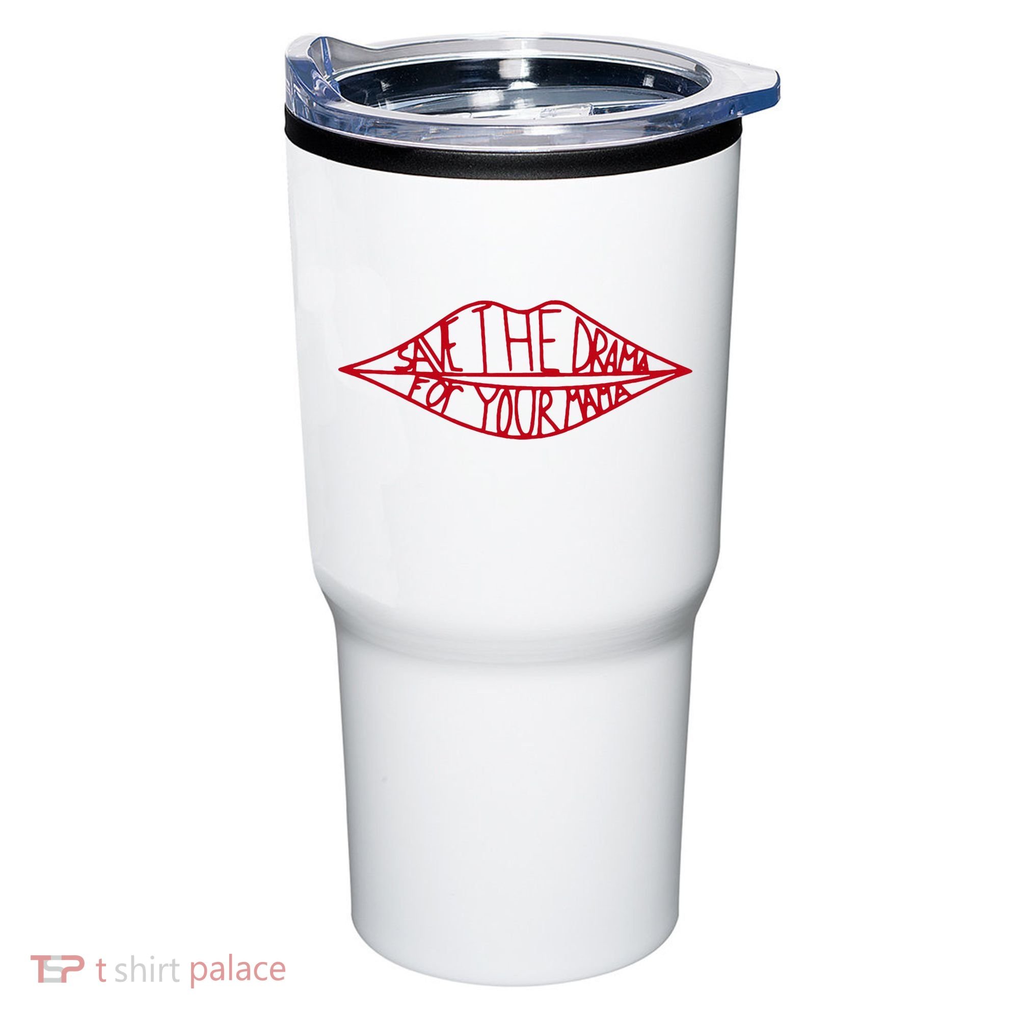 Save The Drama For Your Mama Retro 90s Tumbler