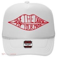 Save The Drama For Your Mama Retro 90s Hat thumb 0